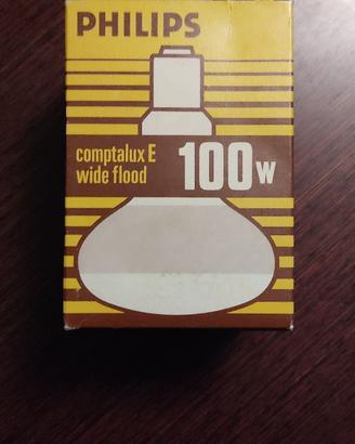 Philips ComptaluxE 100w a incandescenza 125 volt