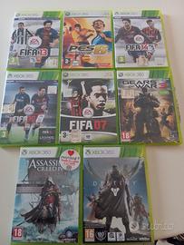 8 Giochi Xbox 360 in blocco 30€