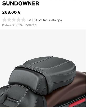 sella passeggero  harley davidson breakout  