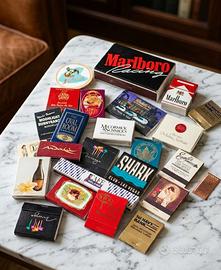 Lotto 177 pezzi fiammiferi vintage anni '90 da U