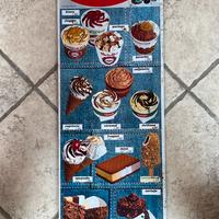 Insegna tabella gelati Tanara