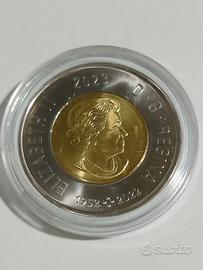2 dollari canadesi 2023 - Regina Elisabetta II