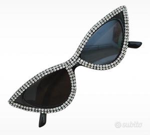Occhiali da sole con strass