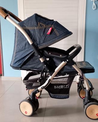 Passeggino Baciuzzi con manico reversibile
