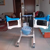 sollevatore idraulico ,sedia doccia 