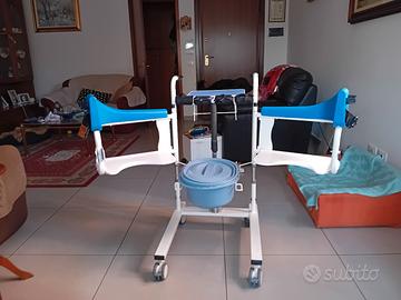 sollevatore idraulico ,sedia doccia 