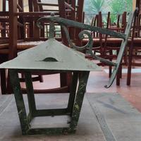 APPLIQUE VINTAGE  IN FERRO ORIGINALE  DA ESTERNO