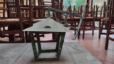 APPLIQUE VINTAGE  IN FERRO ORIGINALE  DA ESTERNO