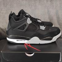 Air Jordan 4 black Canvas special edicion 