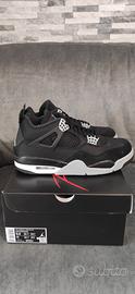 Air Jordan 4 black Canvas special edicion 