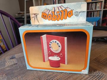 Mobilla Querzola specchio e lavandino casa bambole