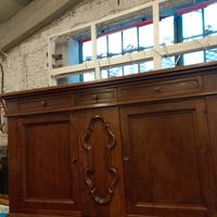 Credenza buffet in arte povera di legno massello 