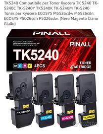 Toner PINALL TK-5240 per Kyocera M5526 P5026

