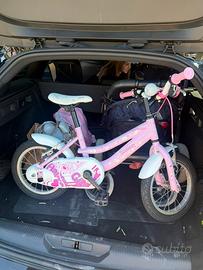Bici bambina 14 pollici
