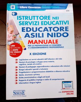 Libro Concorso Servizi Educativi - Educatore Asili