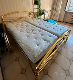 Letto in ottone
