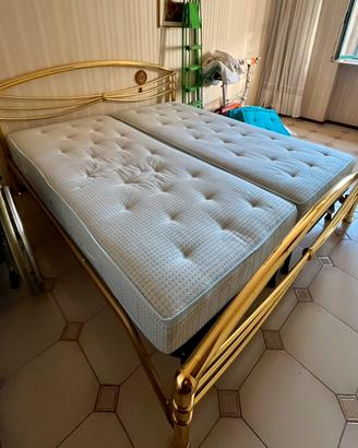 Letto in ottone