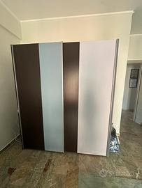 armadio  a due ante scorrevoli