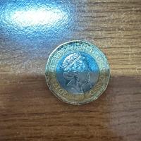 One pound 2017 regina Elisabetta