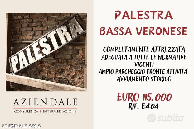 Aziendale - palestra attrezzata bassa veronese