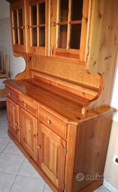 CREDENZA CON VETRINA