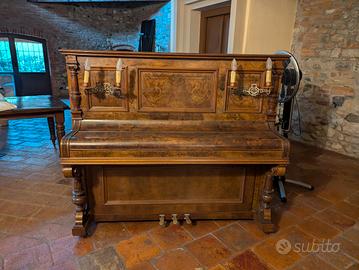 pianoforte a muro fine '800