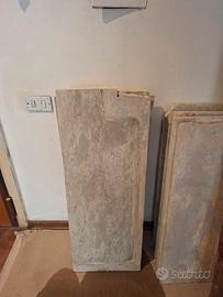 Gradini in marmo di carrara