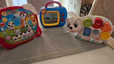 Giochi educativi per bambini (lotto 3 pezzi)