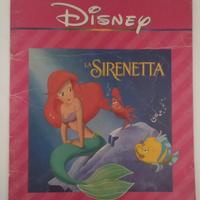 libro fiaba Disney 1990 / La Sirenetta 