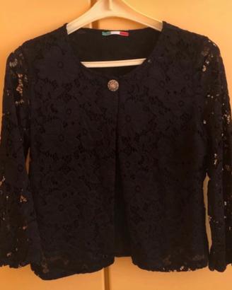 Blazer in pizzo foderata taglia L