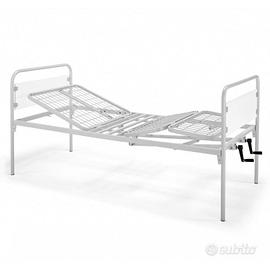 Letto Degenza Ospedaliera a 2 Manovelle snodabile