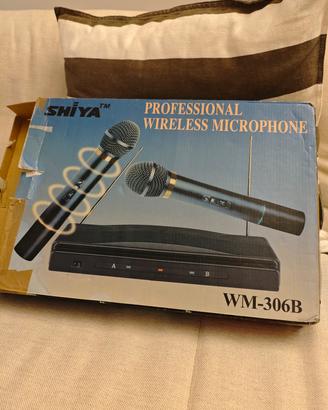Microfoni wireless professionali Shiyam WM-306B