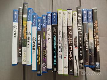 Lotto 17 giochi playstation 3-4, xbox360 e dvd.