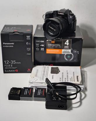 lumix g80 con 12-35 2.8 mkii os