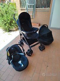 trio chicco sprint completo di fasciatoio 