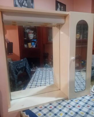mobile bagno  con specchio