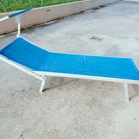 lettino mare , piscina ,con cuscino 