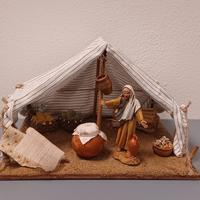 Tenda araba  per presepe. 