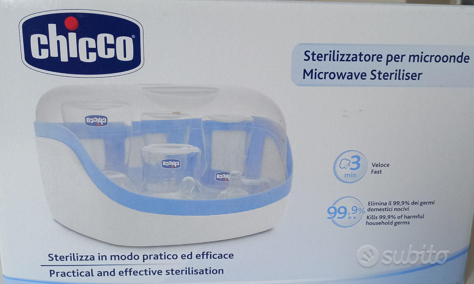 Sterilizzatore per microonde - Tutto per i bambini In vendita a Pordenone