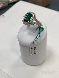 Anello diamanti e smeraldi , 2 anelli diversi!