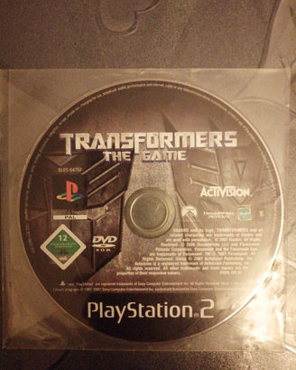 PS2 - "Transformes"