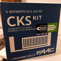 Motore per cancello FAAC nuovo con cremagliera