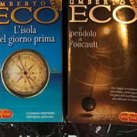 Lotto libri 2 romanzi di Umberto Eco