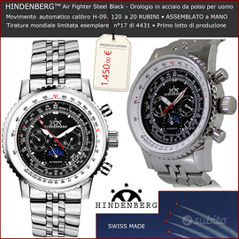 HINDENBERG™ ★ AIR FIGHTER STEEL BLACK ★ 20 RUBINI