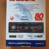 Majestic autoradio 80 watts SCD 221 Rds mp3 usb