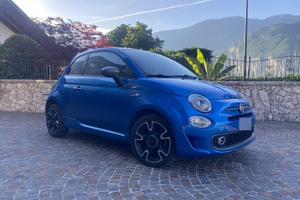 FIAT 500 S in BLU ITALIA neo patentati