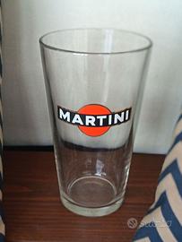 Martini Bicchiere Grande anni 90 Arredo Vintage H.