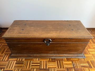 Baule / Cassapanca Vintage in Legno Massello