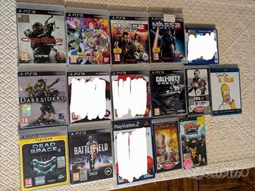 giochi PS3 e psp