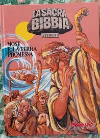 La Sacra Bibbia a fumetti - Mosè e la terra promes